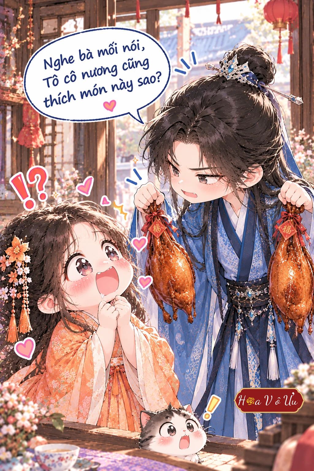 HAI CON NGỖNG QUAY VÀ DUYÊN PHẬN MỚI