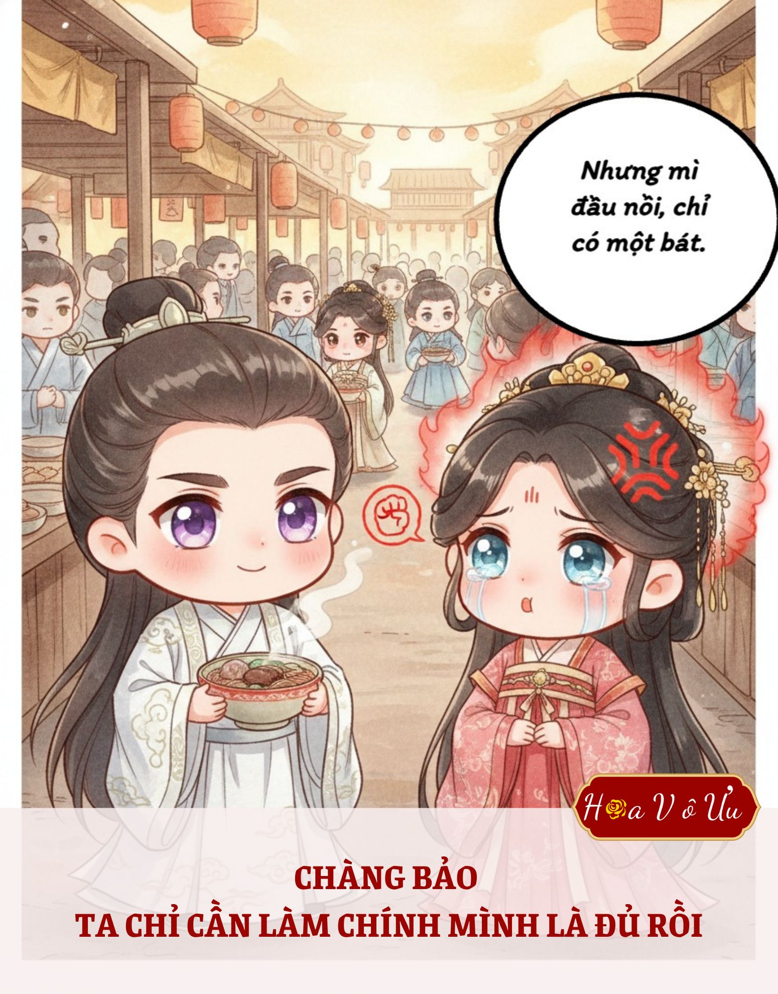 CHÀNG BẢO TA CHỈ CẦN LÀM CHÍNH MÌNH LÀ ĐỦ RỒI
