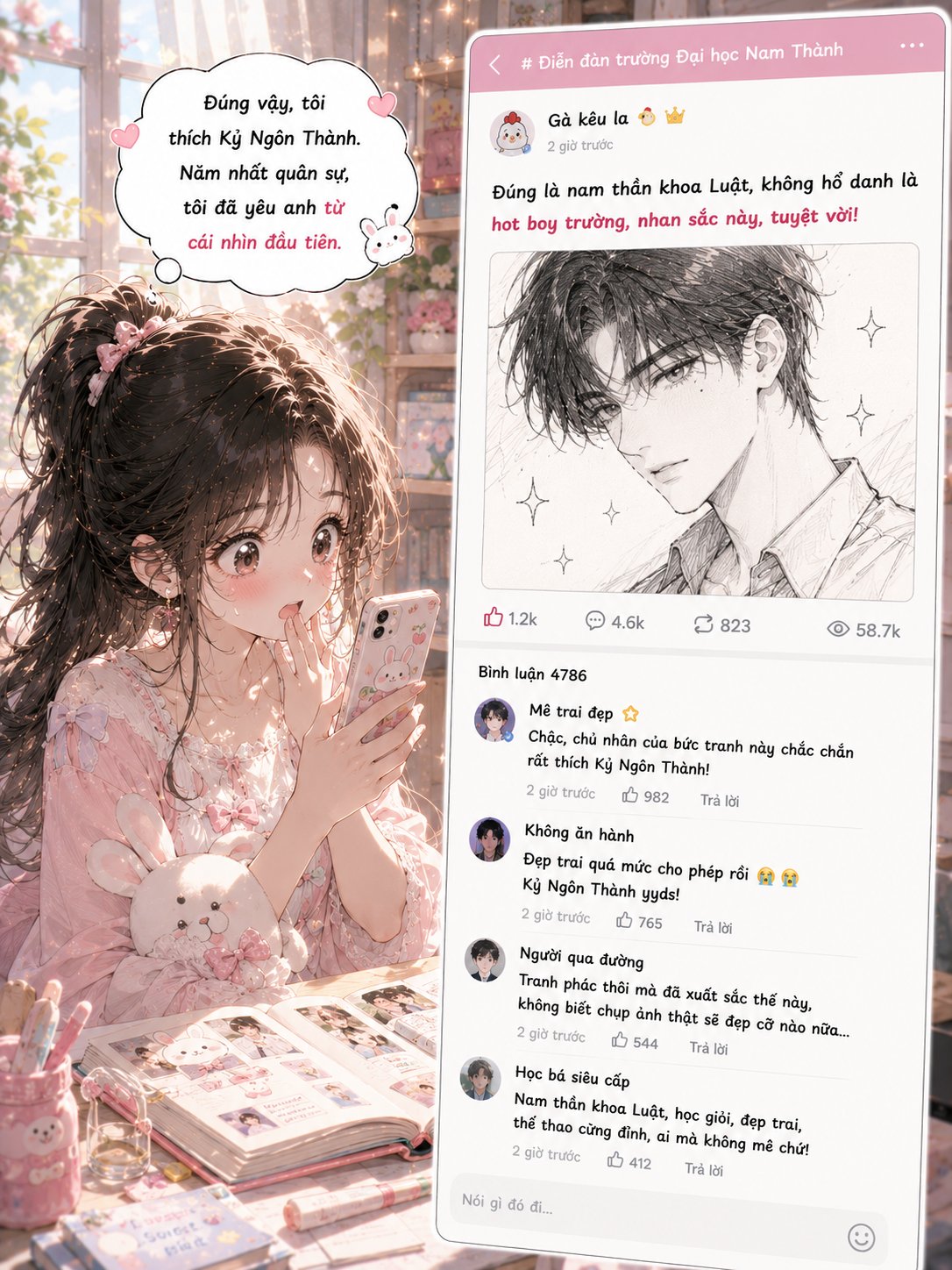 Tranh Hoạ Lòng Ai