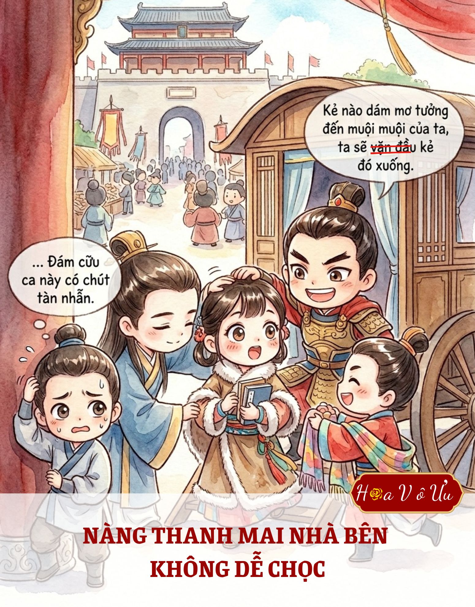 NÀNG THANH MAI NHÀ BÊN KHÔNG DỄ CHỌC