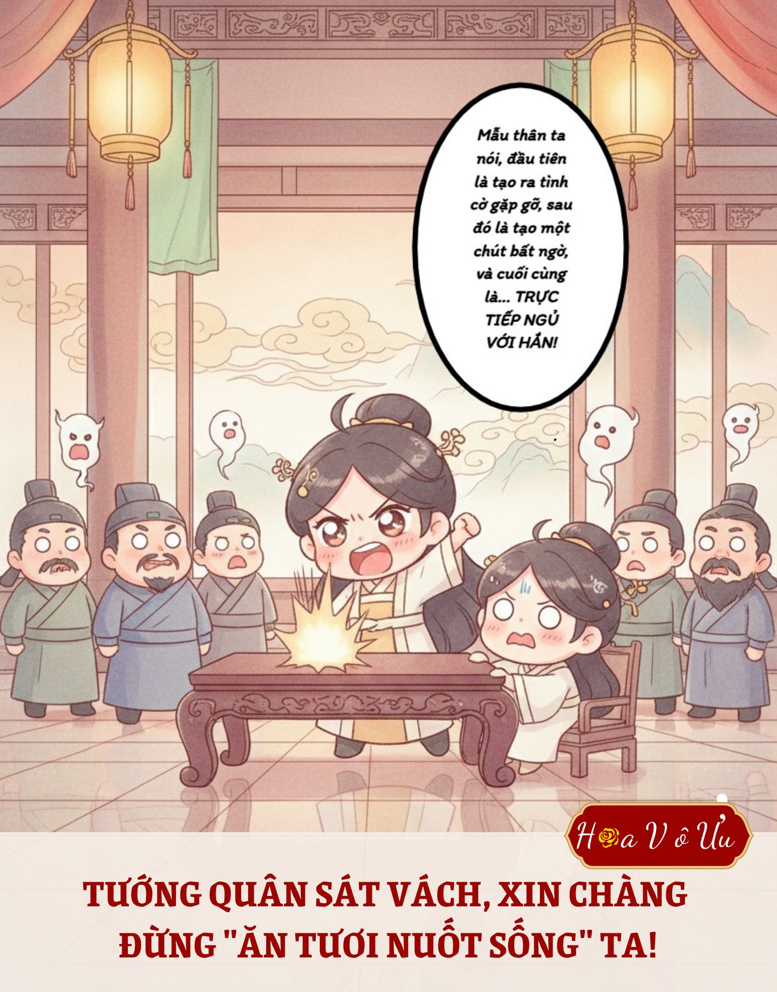 TƯỚNG QUÂN SÁT VÁCH, XIN CHÀNG ĐỪNG "ĂN TƯƠI NUỐT SỐNG" TA!