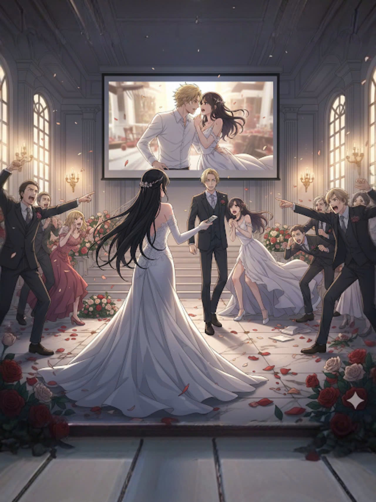 Tại Lễ Đường, Tôi Phát Video Của Chú Rể Và Phù Dâu