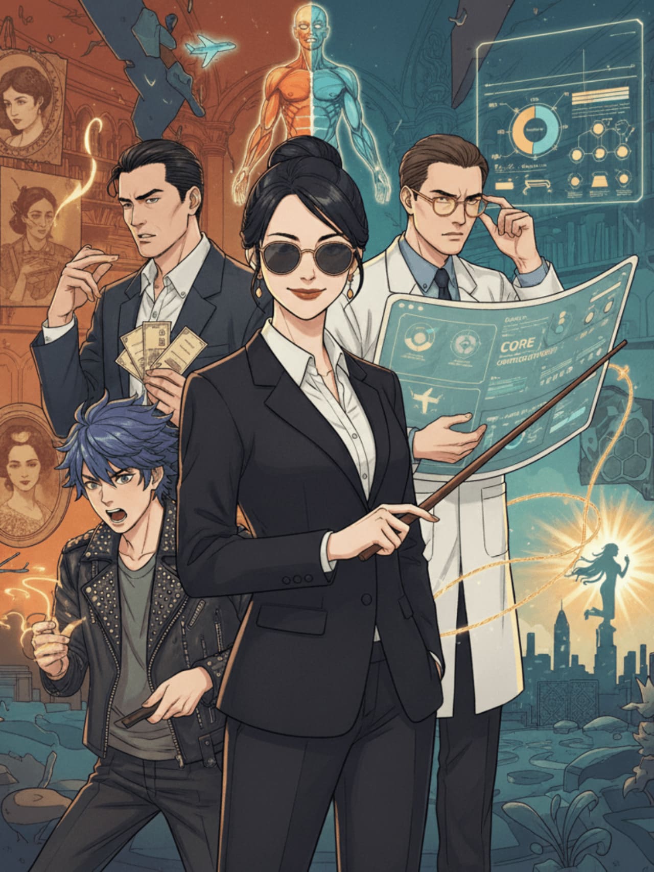 Xuyên Thành Thế Thân Của Bạch Nguyệt Quang, Tôi Mở Lớp Học Nam Đức