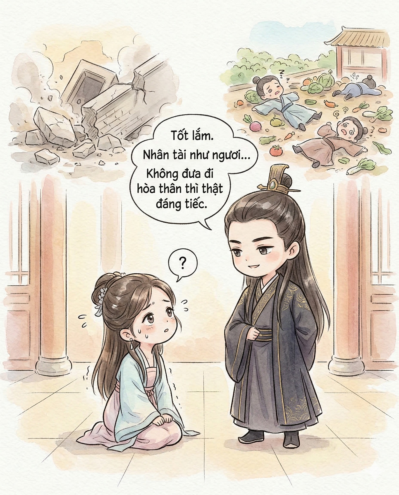 Vương Phi Hôm Nay Lại Dỡ Hoàng Cung Rồi À