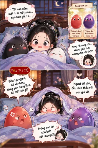 TÚ TÀI NƯƠNG TỬ VÀ HAI QUẢ TRỨNG THẦN BÍ