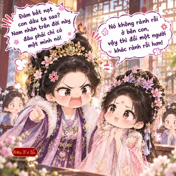 PHU QUÂN PHỤ TA, BÀ BÀ ĐỔI CHO TA NGƯỜI KHÁC