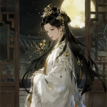 NÀNG NHƯ VẦNG TRĂNG GIỮA MÂY MÙ